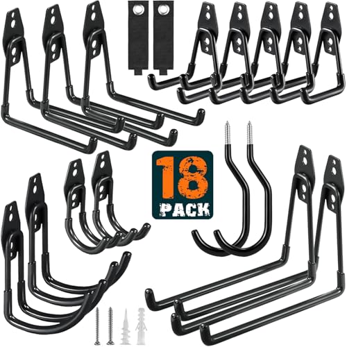 18 Pack Garage Hooks Heavy Duty