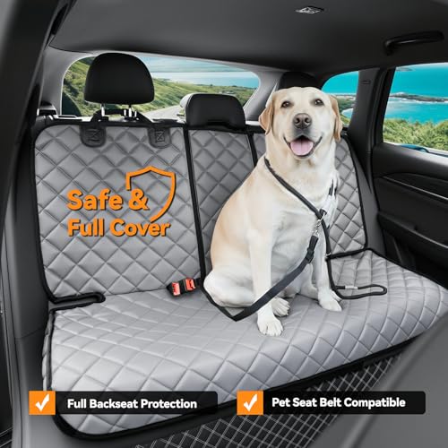 Dog Car Seat Cover for Back Seat