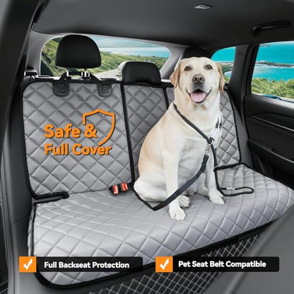 Dog Car Seat Cover for Back Seat