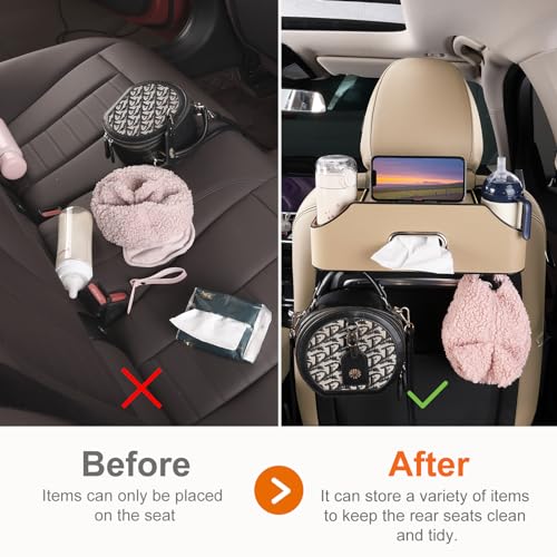 Car Seat Back Cup Holder