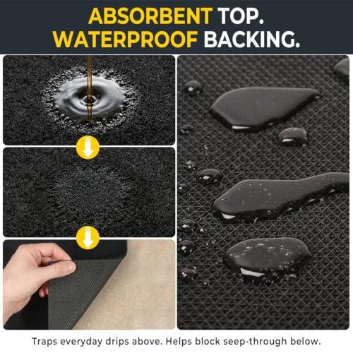 Heavy Duty Garage Floor Mat 17' x 7'4"