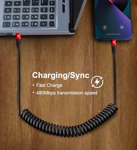 USB Type C to Lightning Cable [3FT (2 Count)