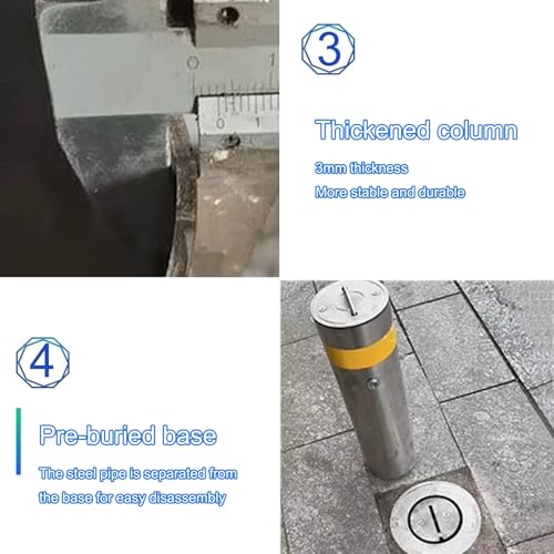 Steel Safety Bollard Post