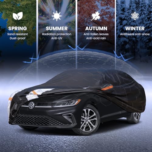 Multi Layer Car Cover Custom Fit for VW Jetta