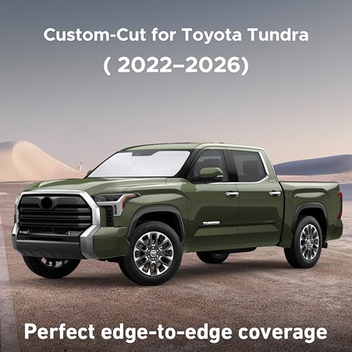 Windshield Sunshade Compatible for Toyota Tundra 2022