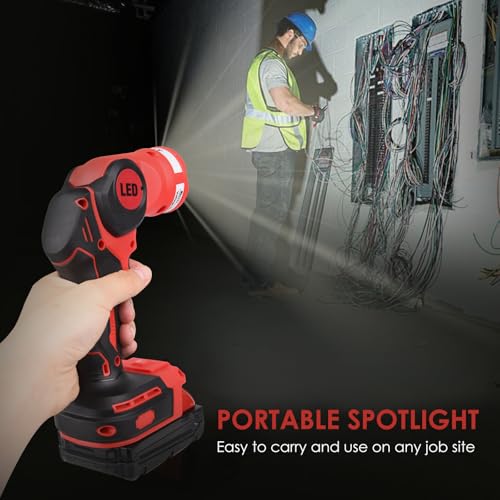 LED Work Light for Milwaukee M18 18V Battery