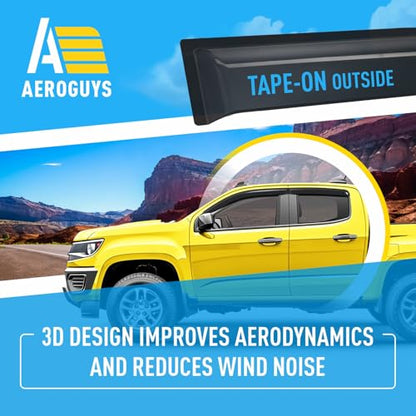 Extra Durable Window Deflectors Tape (4 Count)