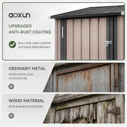 3x2 FT Outdoor Storage Shed