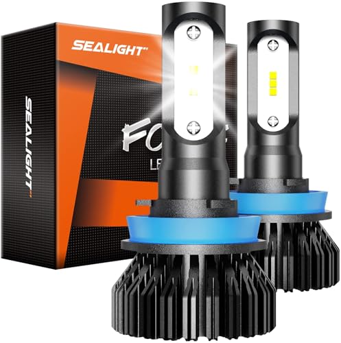 H11 H16 H8 LED Fog Light Bulbs or DRL (2 Count)