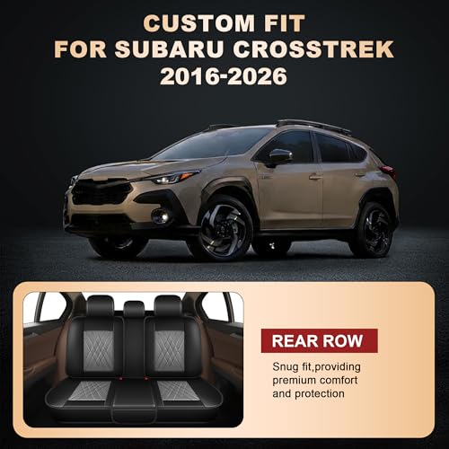 Car Seat Covers for Subaru Crosstrek 2016