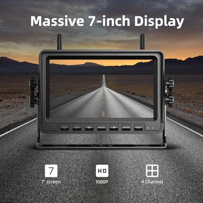 RV Backup Camera Wireless System for Furrion with 7
