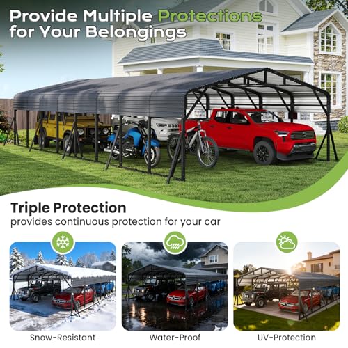 20x40FT Metal Carport