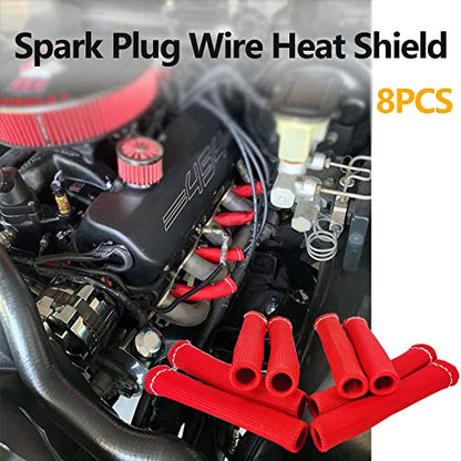 Spark Plug Wire Boots Thermal Protection Insulator Sleeve