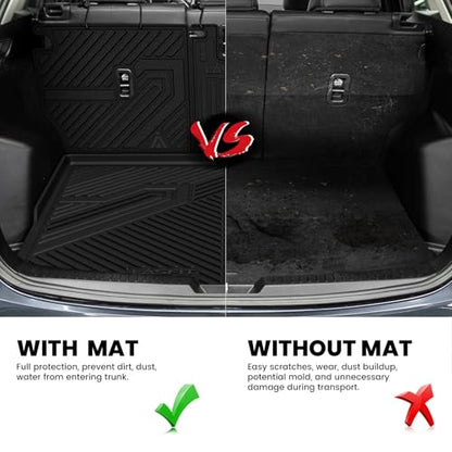Cargo Trunk Mat with Backrest Mats for Mazda CX5 2017