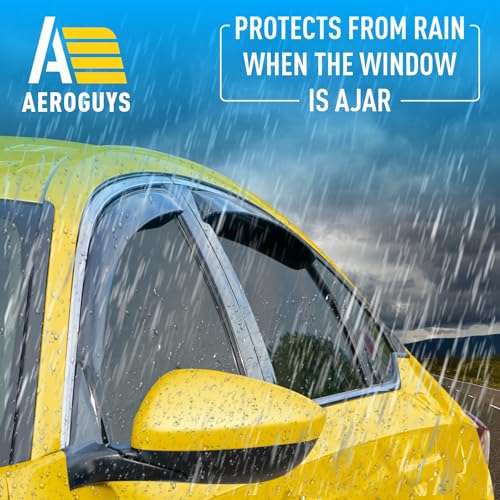 Extra Durable Window Deflectors in (4 Count)