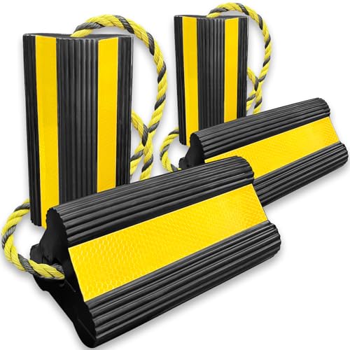 Heavy Duty Wheel Chocks with Extra