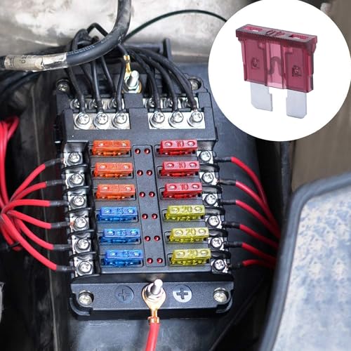 100 Pack Auto Fuses 40 AMP ATC