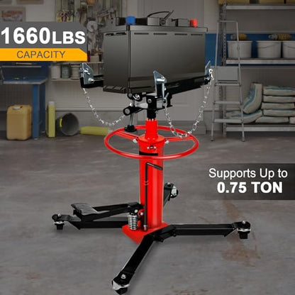 Transmission Jack High Lift 1660 lbs