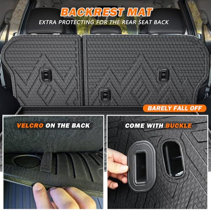 Floor Mats Set for 2023 (6 Count)