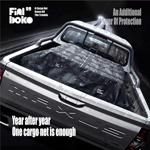 Heavy Duty Cargo Net for Pickup Truck Bed