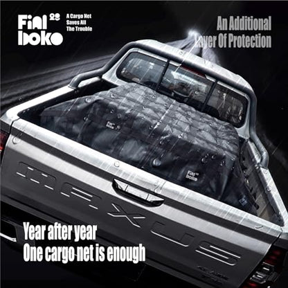Heavy Duty Cargo Net for Pickup Truck Bed