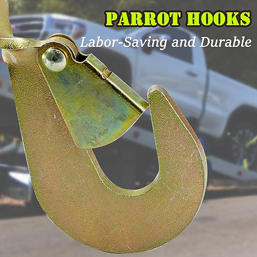 4 Pack Car Tie Down Straps for Trailers (4 Count)