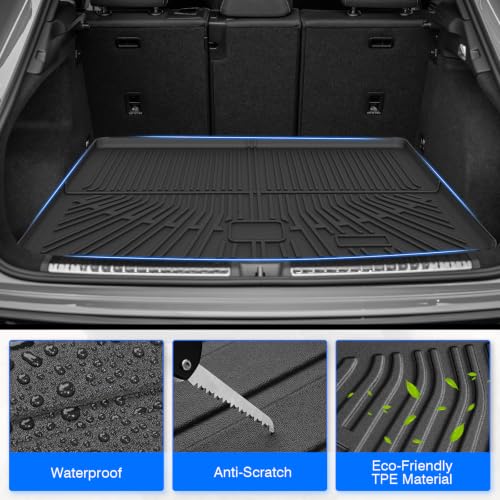 Floor Mats and Cargo Liner Fit for Audi Q3 2019 2020 2021 2022 2023 2024 2025 All Weather Floor Mat Q3 Accessories Heavy Duty Carpet Protection