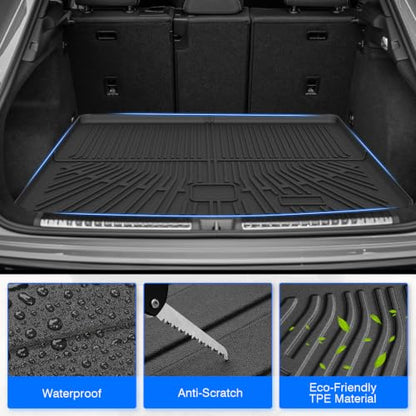 Floor Mats and Cargo Liner Fit for Audi Q3 2019 2020 2021 2022 2023 2024 2025 All Weather Floor Mat Q3 Accessories Heavy Duty Carpet Protection