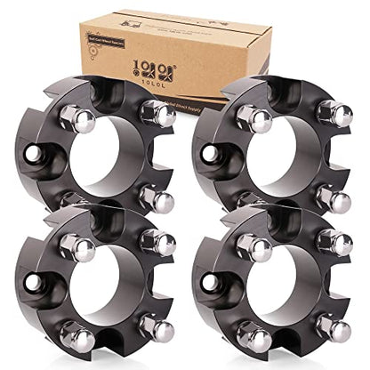 2 Inch Golf Cart Wheel Spacers Kit with Lug Nuts for Yamaha