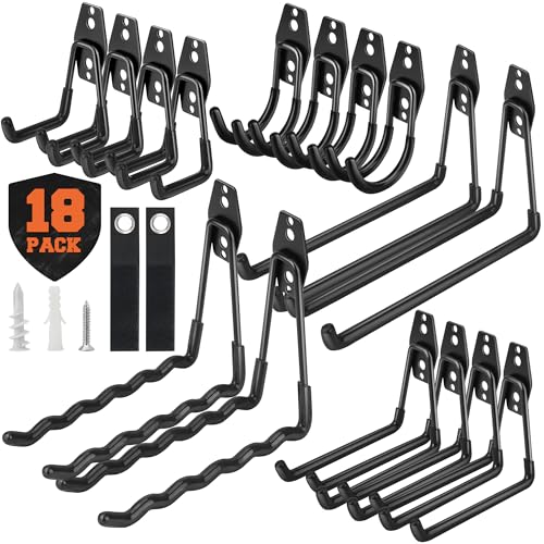 18 Pack Heavy Duty Garage Hooks