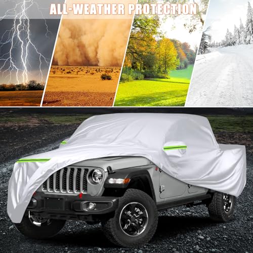 6 Layers Silver Waterproof Car Covers Replace for 2019