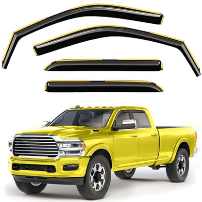 Window Visors Rain Guards for Dodge RAM 2500 3500 2019
