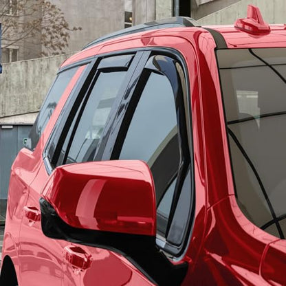 in Channel Extra Durable Rain Guards for Chevrolet