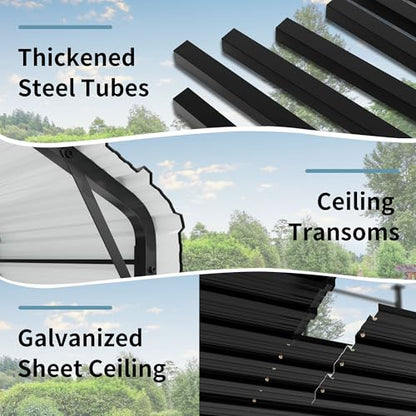 12x20 FT Metal Carport