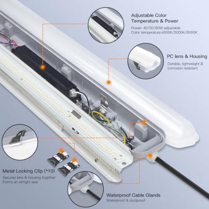 LED Vapor Tight Light