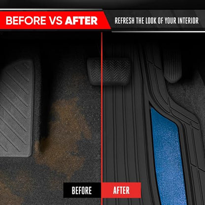 ChromeTech Car Floor Mats Full Set