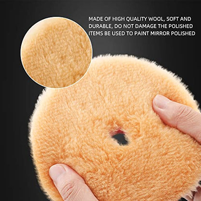 Wool Polishing Pads (2 Count)