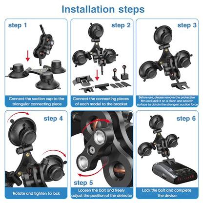 Radar Detector Mount