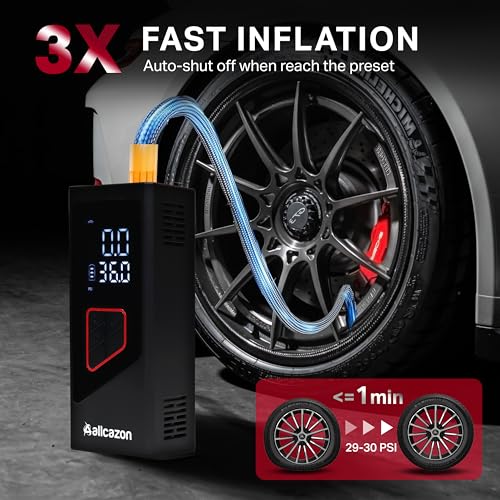 Tire inflator Portable Air Compressor