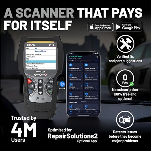 5410 All System OBD2 Scanner Diagnostic Tool for Cars & Trucks