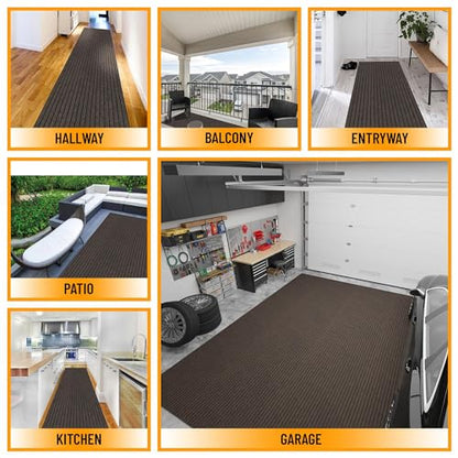 2'7" x 31' Hallway Runner with Scraper Pile