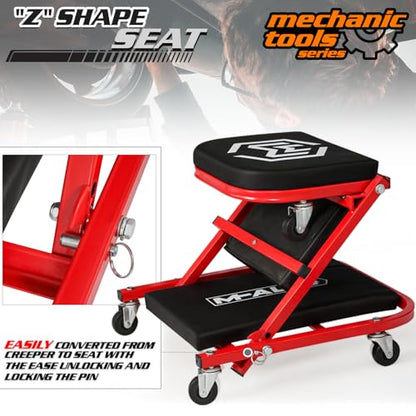 40 Inch Folding Creeper Rolling Seat