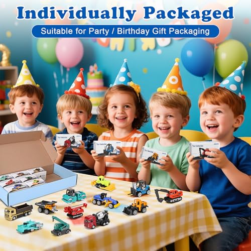 12PCS Metal Mini Cars Toy for Kids
