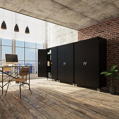 Upgraded Wide & Deep Garage Storage Cabinet