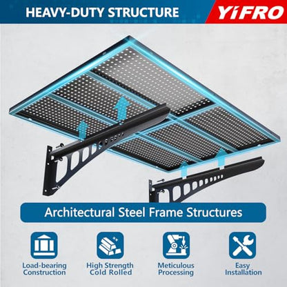 2 Pack 2x3ft Heavy Duty Garage Wall Shelving (24 System)