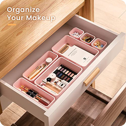 5 Size】 Tool Box Organizer Tray Divider Set (46 Count)