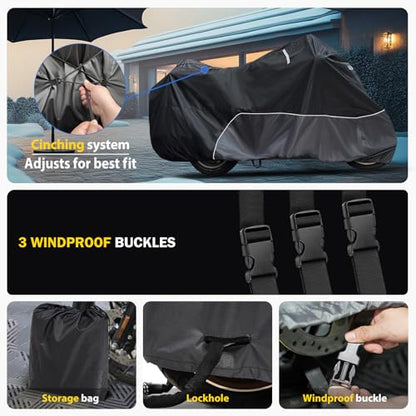 Motorcycle Cover for Harley Davidson Touring Models Road Glide Limited