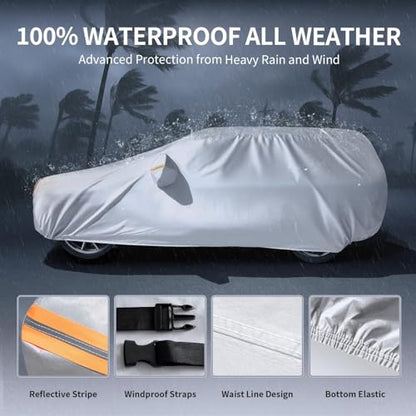 Multi Layer Car Cover Custom Fit for Nissan Pathfinder