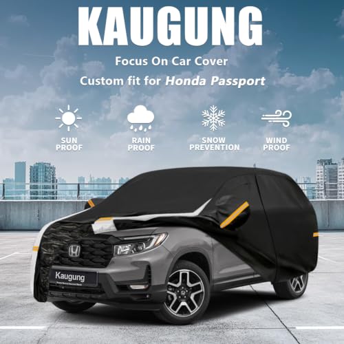 10 Layers Car Cover Custom Fit for Honda Passport 2018