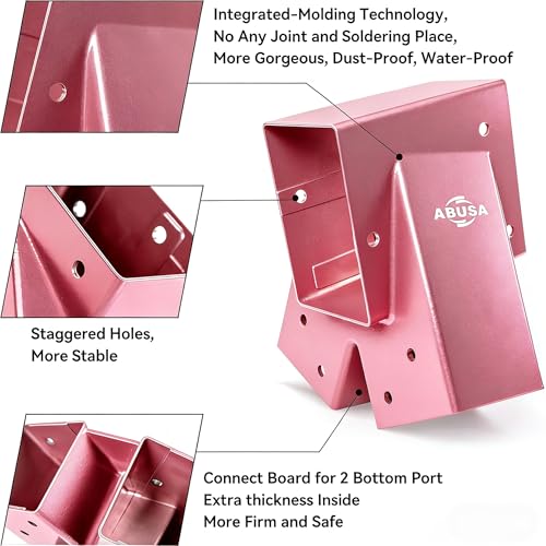 Heavy Duty Swing Sets Brackets Including 2 Pink A